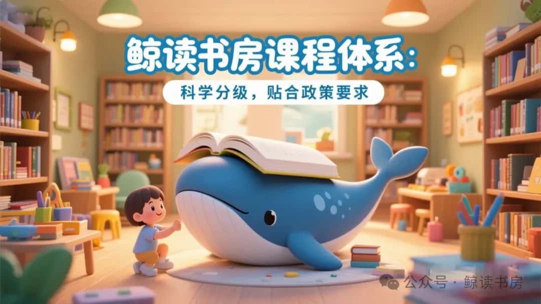 中文绘本分级阅读，助力孩子成长：鲸读书房分级课程与国家教育政策同频共振！